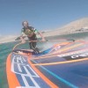 海上を高速で滑走するウインドサーフィン　スラローム世界大会の動画